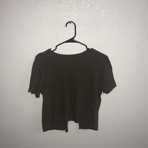 Open back Crop Top ✌🏼